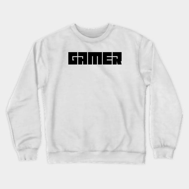 Gamer Crewneck Sweatshirt by GreenGuyTeesStore